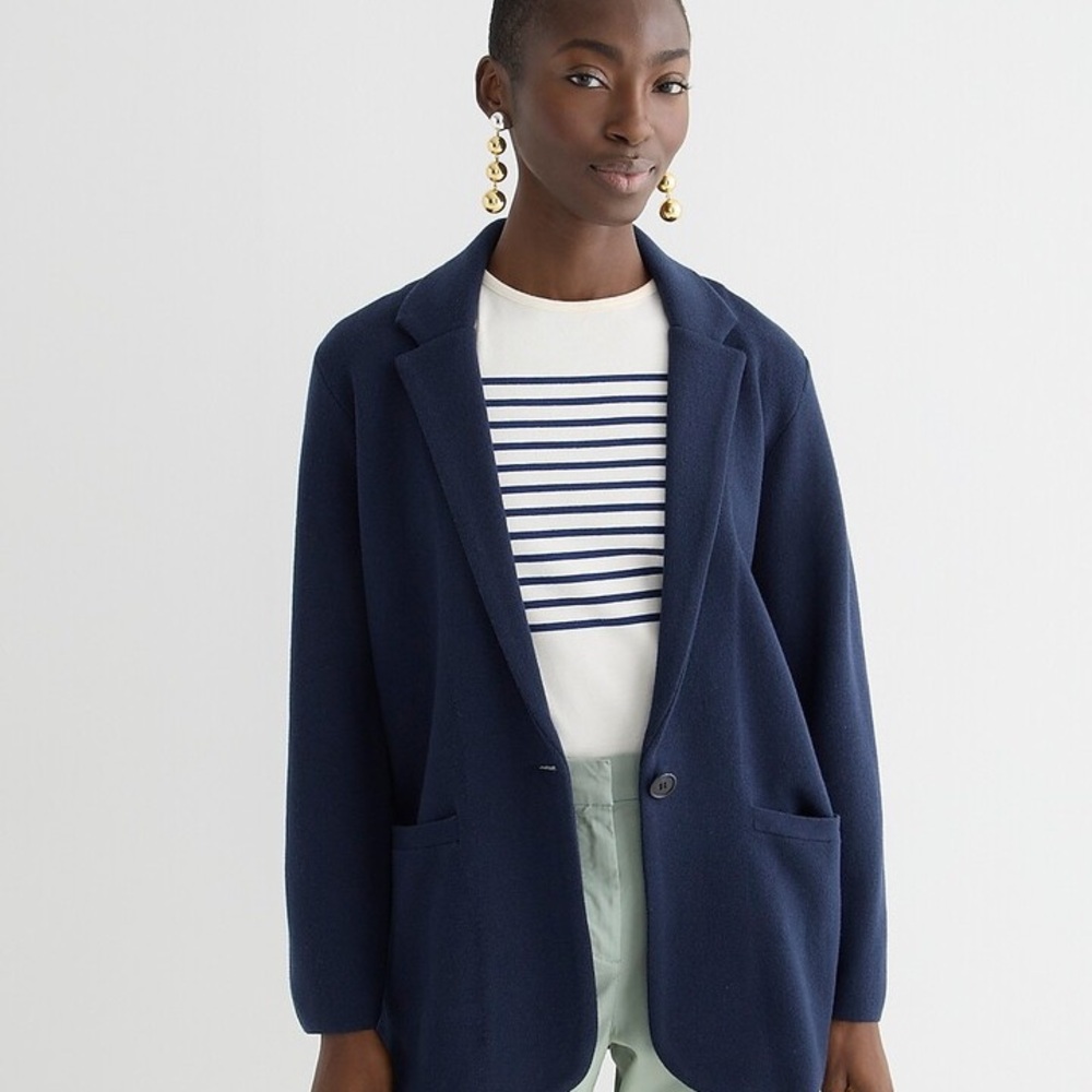 J. CREW Cecile Sweater Blazer